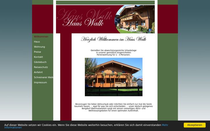 Screenshot von elmar-walk.de