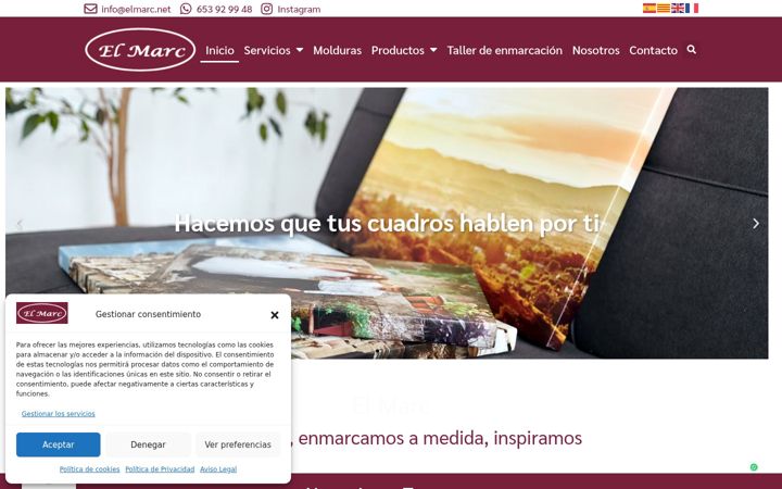 Screenshot di elmarc.net