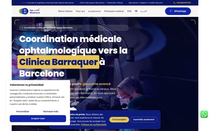 Screenshot of elmashora.com