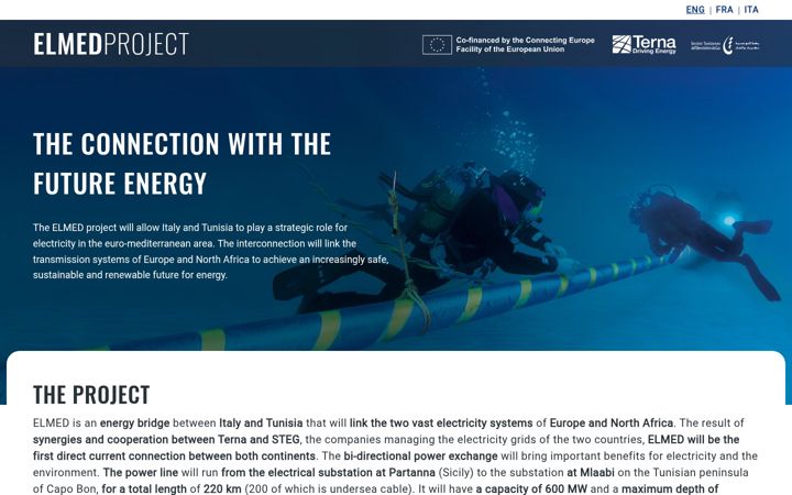 Screenshot of elmedproject.com