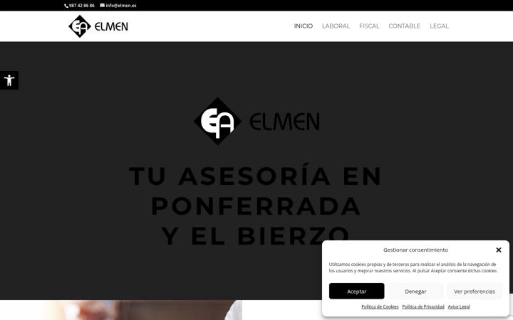 Captura de pantalla de elmen.es