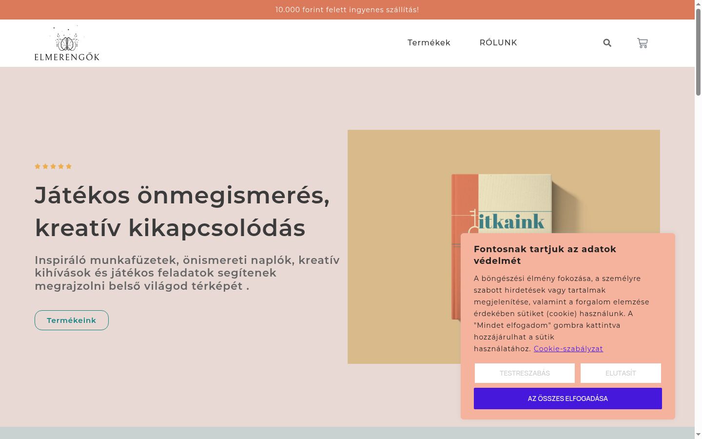 Zrzut ekranu banera zgody wyświetlanego przed jakąkolwiek interakcją