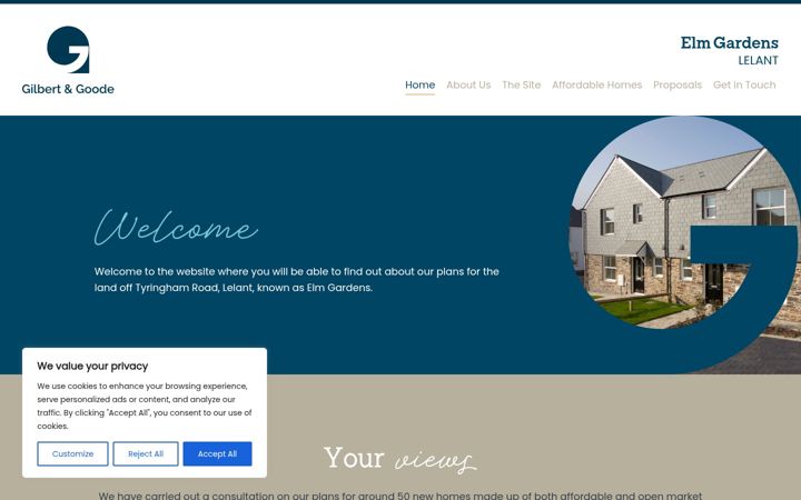 Screenshot von elmgardens-lelant.co.uk