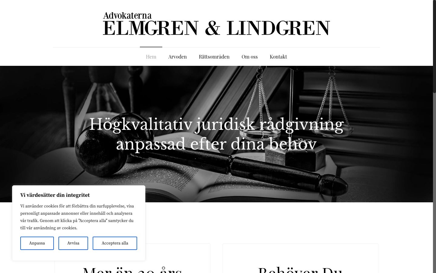 Screenshot tal-banner tal-kunsens muri qabel kwalunkwe interazzjoni