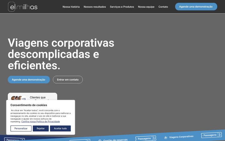 Screenshot of elmilhas.com