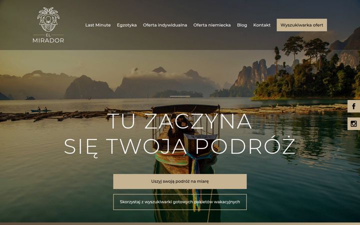 Screenshot of elmirador.pl