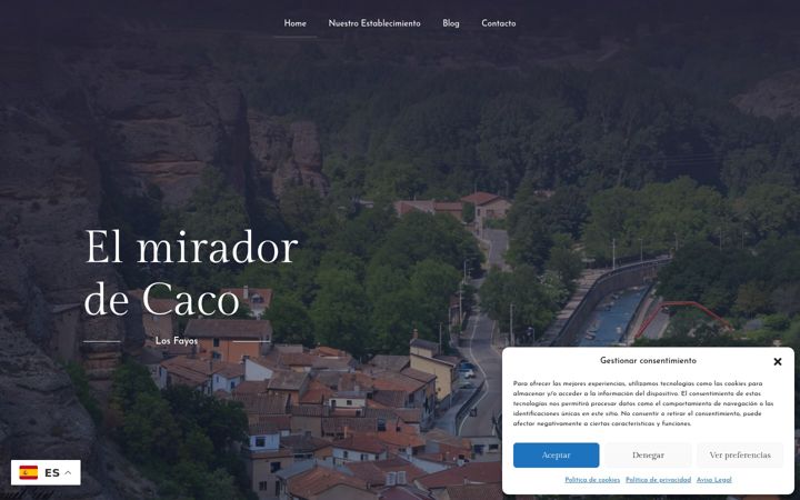 Screenshot of elmiradordecaco.com