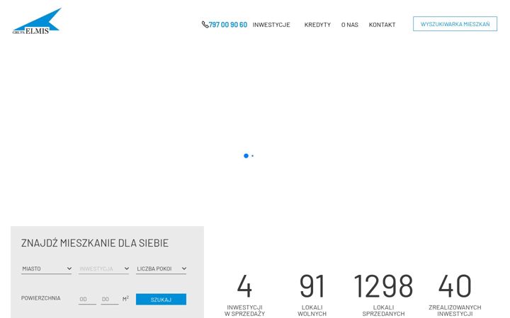 Screenshot of elmis-domy.pl