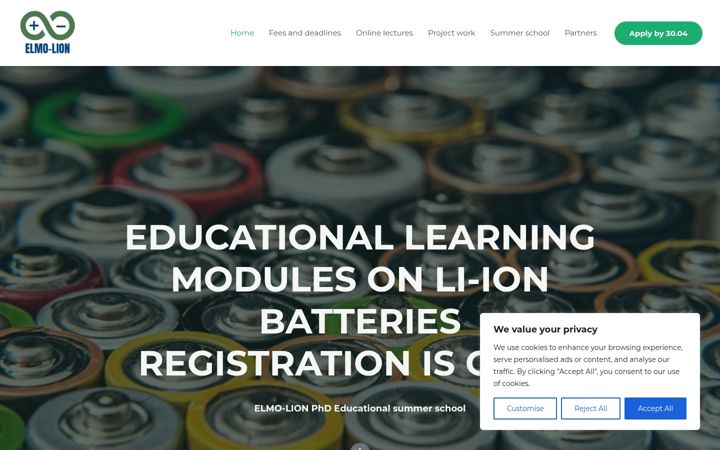 Screenshot of elmo-lion.com