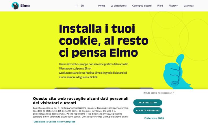Screenshot of elmobot.eu