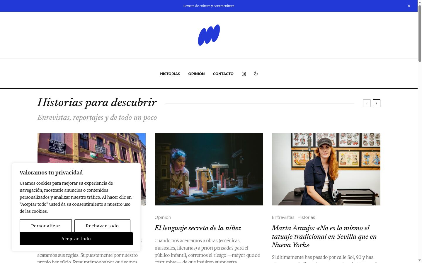 Screenshot van de toestemmingsbanner zoals getoond vóór enige interactie