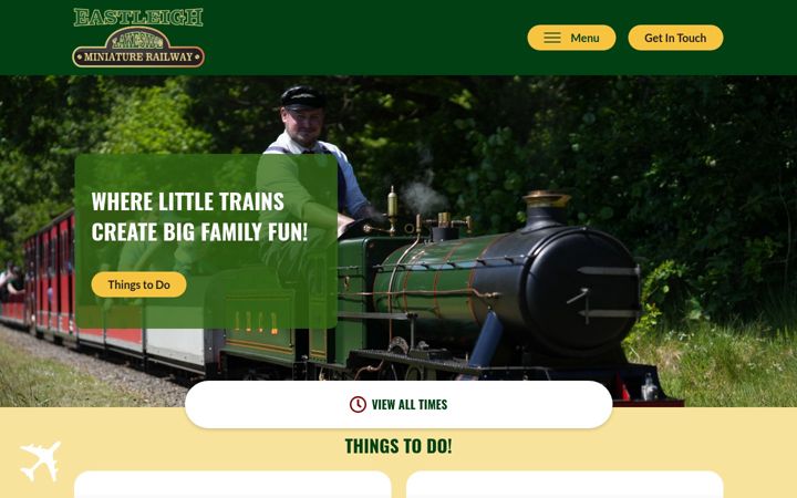 Screenshot von elmr.co.uk