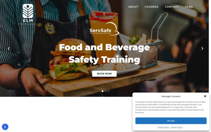 Screenshot of elmrvpservsafe.com