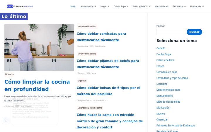 Screenshot of elmundodeinma.com