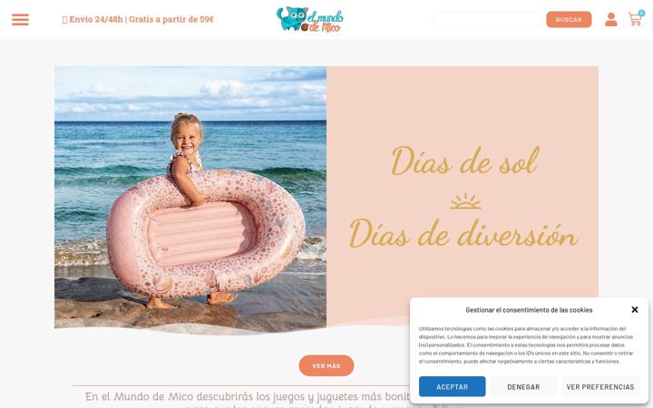 Screenshot of elmundodemico.com
