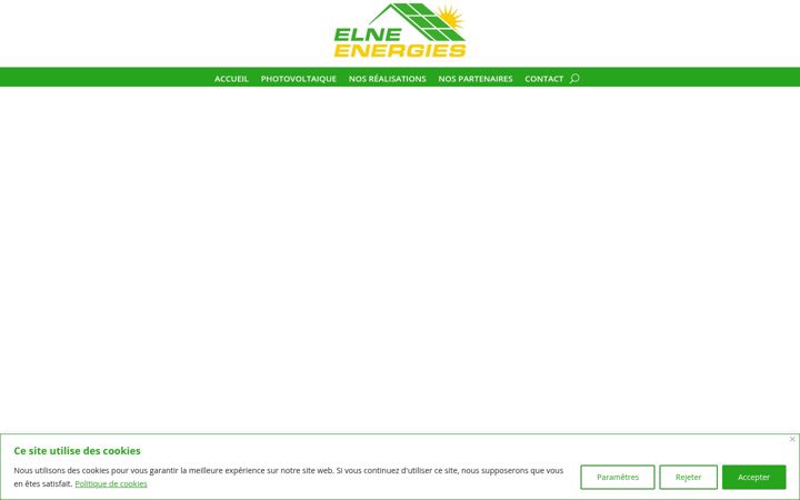 Screenshot of elne-energies.fr