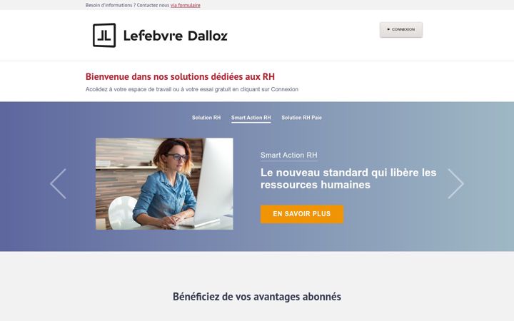 Screenshot of elnet-rh.fr