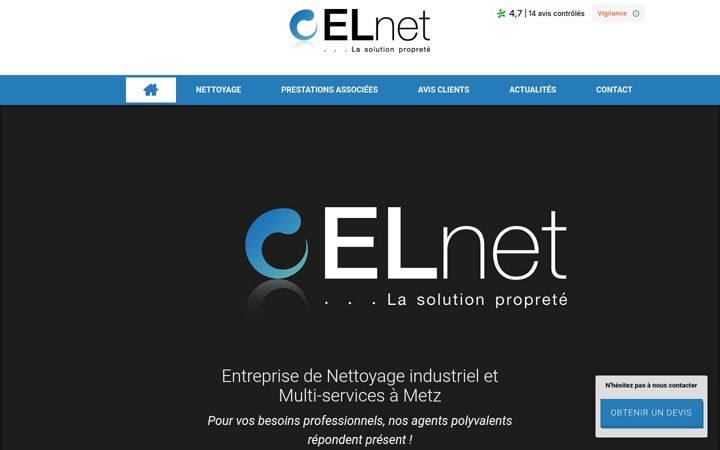 Screenshot of elnet-services-avis.fr