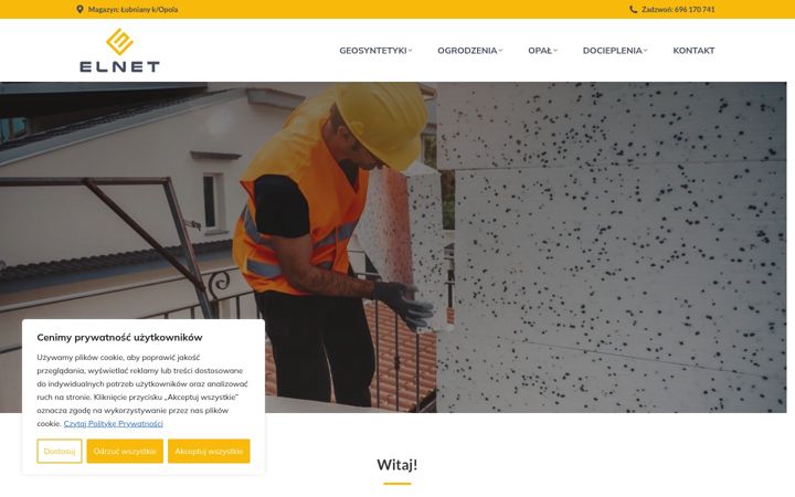 Screenshot of elnet.opole.pl
