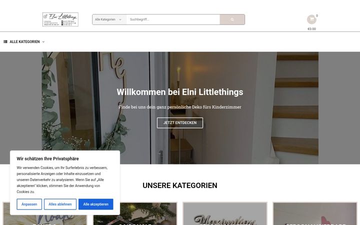 Screenshot ta' elni-littlethings.de