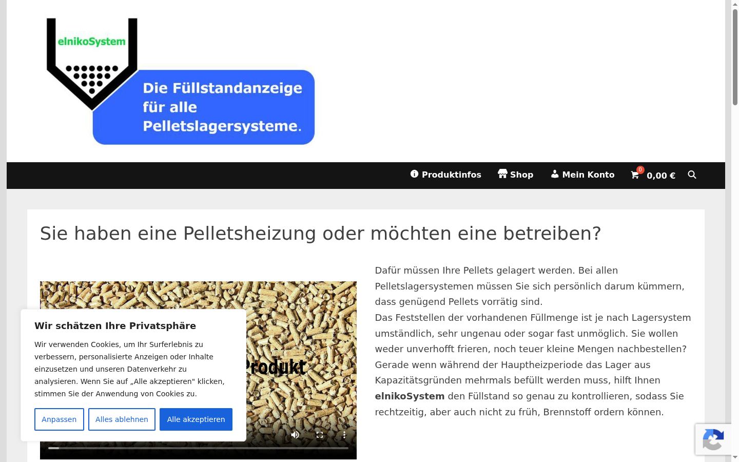 Screenshot tal-banner tal-kunsens muri qabel kwalunkwe interazzjoni