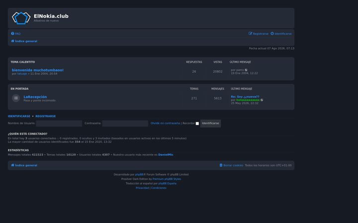 Screenshot of elnokia.club