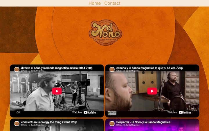 Screenshot of elnonoylabandamagnetica.es
