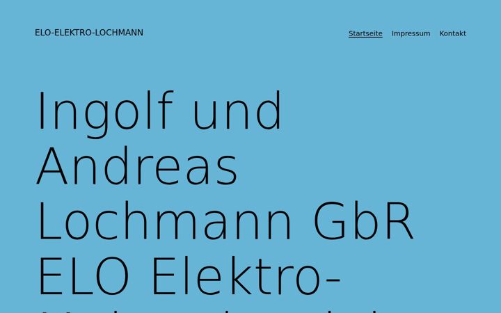 Screenshot ta' elo-elektro-lochmann.de