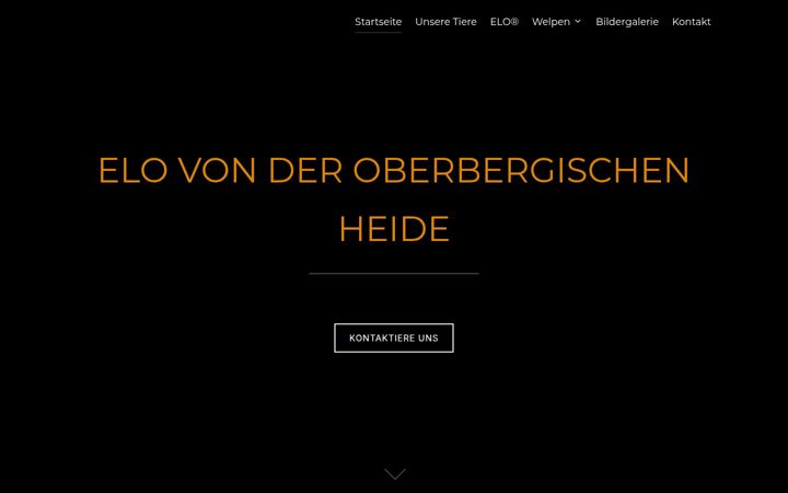 Captura de ecrã de elo-von-der-oberbergischen-heide.de