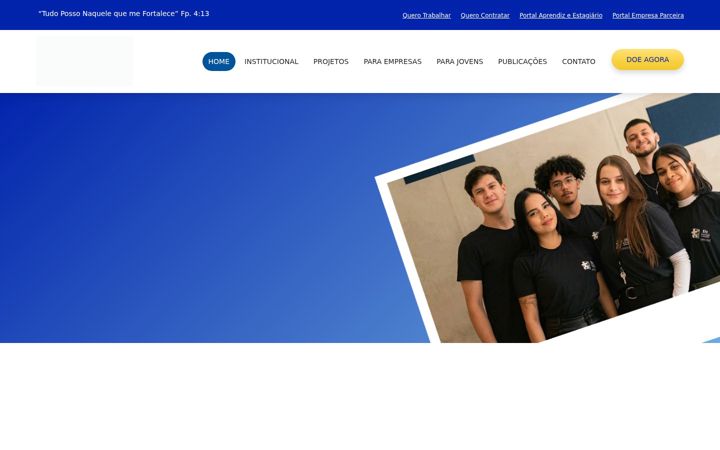Екранна снимка на eloapoio.org.br