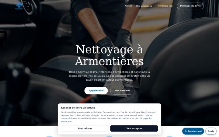 Screenshot ta' eloboss-nettoyage.fr