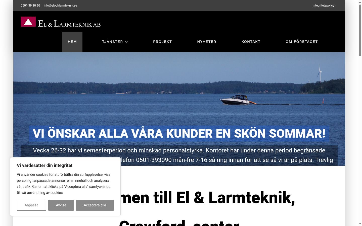 Sutikimo reklamjuostės, rodytos prieš bet kokią sąveiką, ekrano kopija