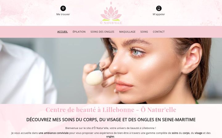 Screenshot ta' elodie-barbier.fr