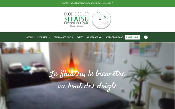 Screenshot of elodie-shiatsu-jura.com