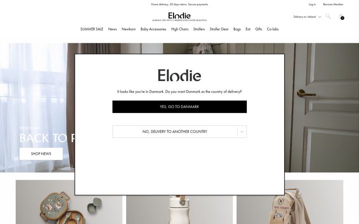Screenshot of elodiedetails.com