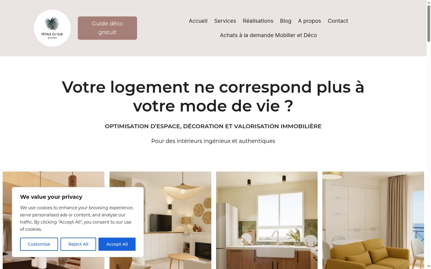 Screenshot tal-banner tal-kunsens muri qabel kwalunkwe interazzjoni