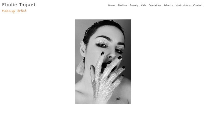 Screenshot of elodietaquet.com