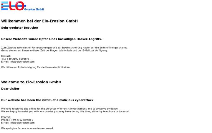 Screenshot of eloerosion.com