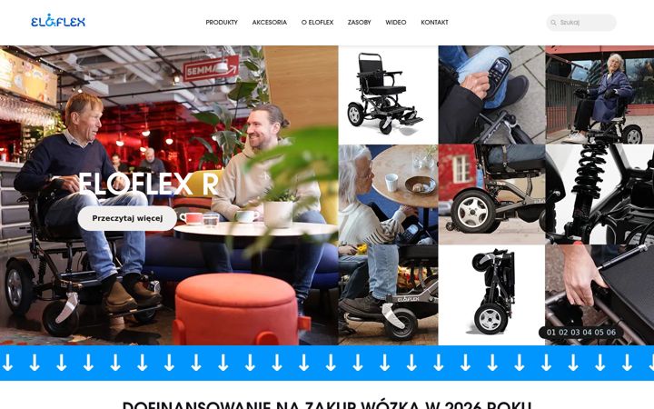 Screenshot του eloflex.pl