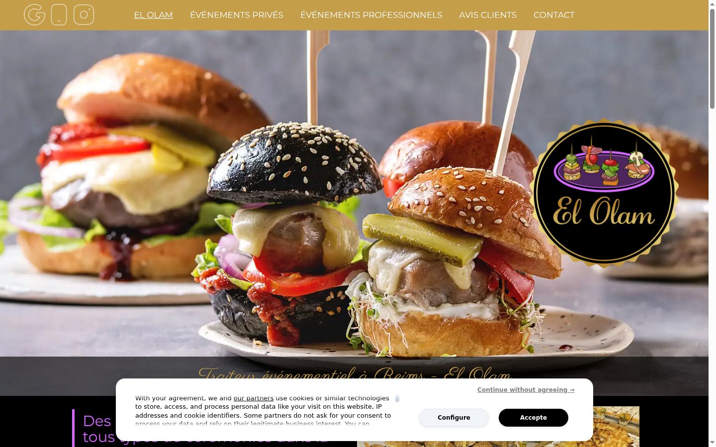 Sutikimo reklamjuostės, rodytos prieš bet kokią sąveiką, ekrano kopija