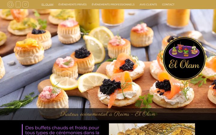 Screenshot of elolam.fr