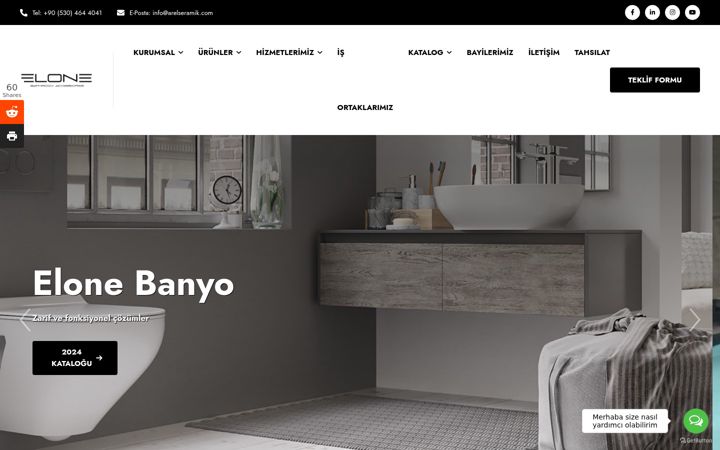 Screenshot of elonebanyo.com