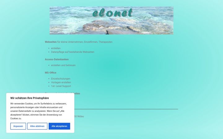 Skärmbild av elonet.ch