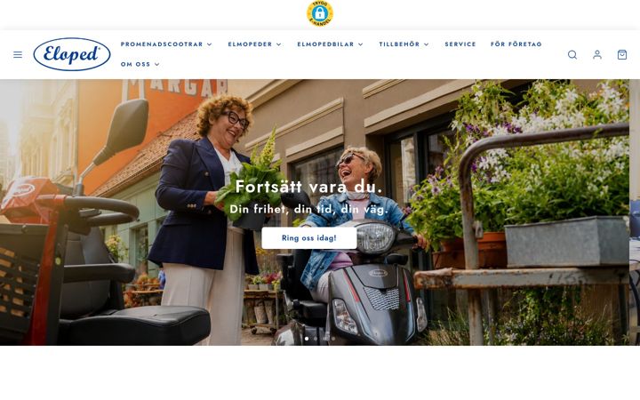Screenshot of eloped.eu