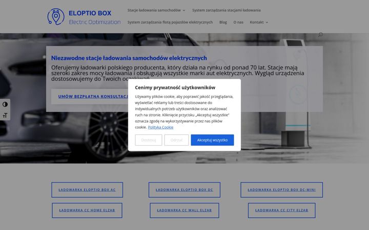 Screenshot of eloptiobox.pl