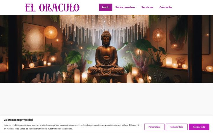 Screenshot of eloraculomalaga.com