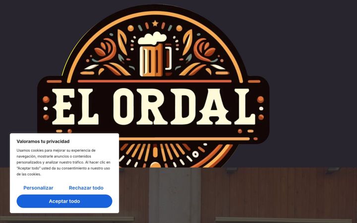 Zrzut ekranu elordal.es