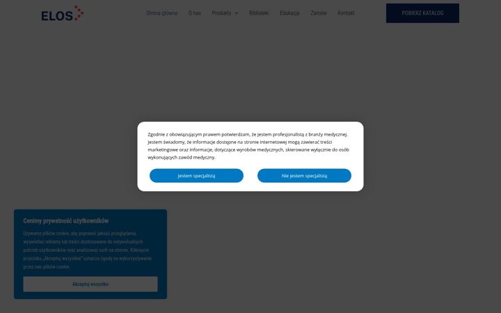 Screenshot of elosdental.pl