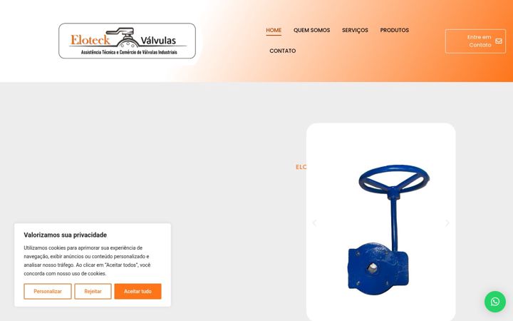 Ekrānuzņēmums no eloteck.com.br
