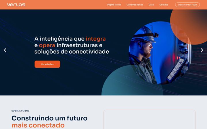 Ekrānuzņēmums no elotelecom.com.br